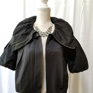 PRICE FIRM! ELLE Wide Collar Puff Jacket  SZ L